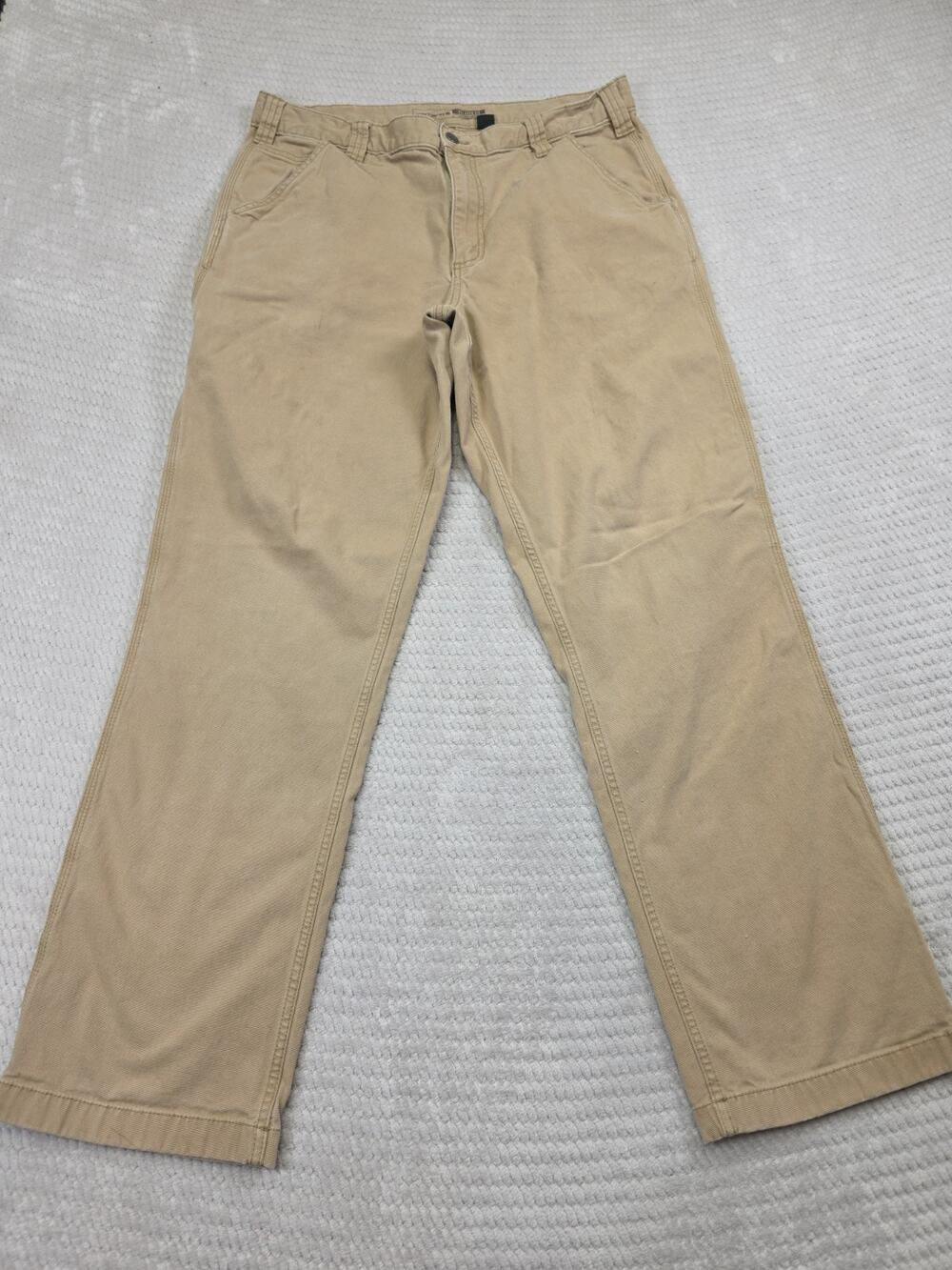Carhartt Pants Mens 36 X 34 Relaxed Fit Rugged Flex Canvas Work Pant